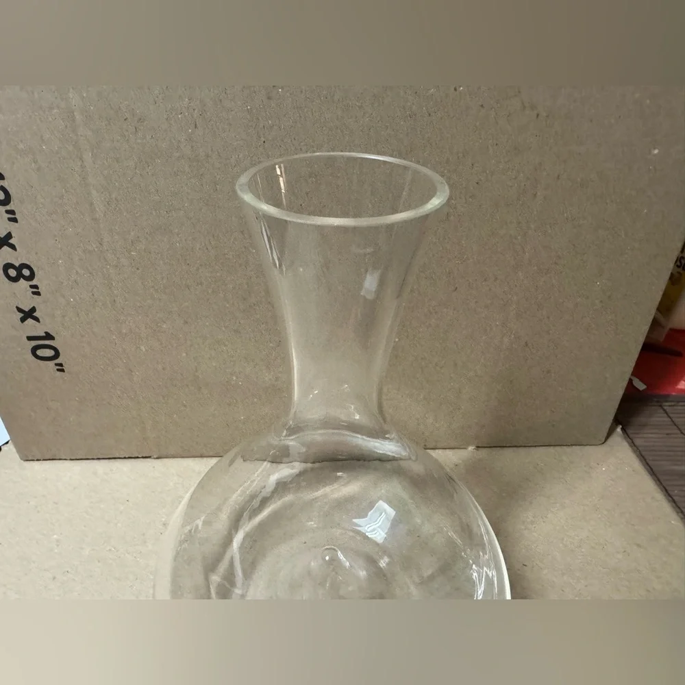 Williams Sonoma Wine Glass Open Decanter